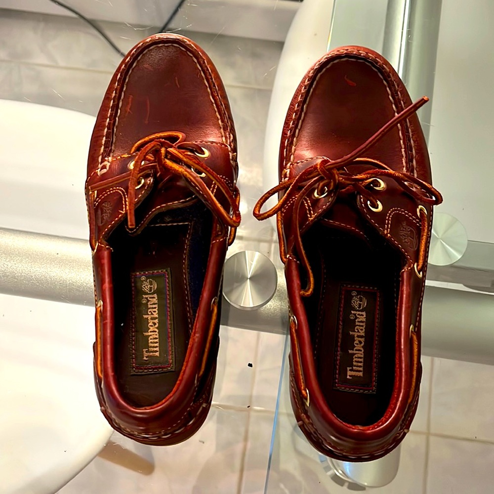 Teenage Timberland topsiders for sale. New without box. Size 6 1/2
